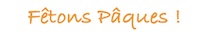 A vos agendas ! Atelier de Pâques pour les enfants