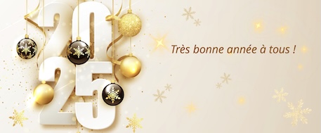 Nos voeux pour l&rsquo;année 2025 !